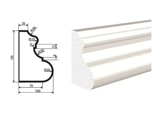 Молдинги и карнизы из пенопласта