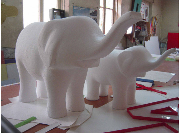 Фигура из пенопласта Слон